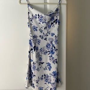 Urban outfitters blue floral dress